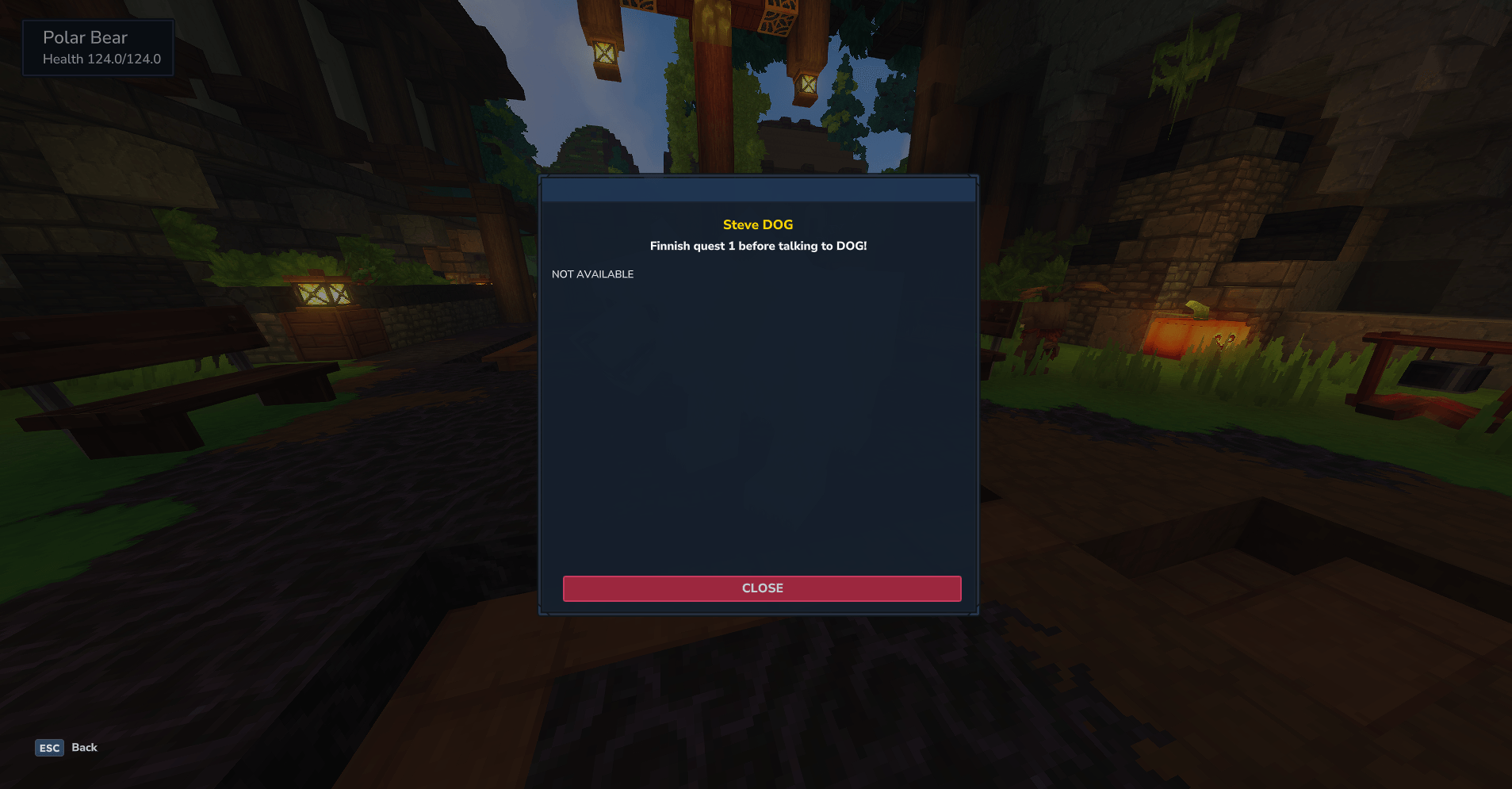 NPC Quest custom requirement UI